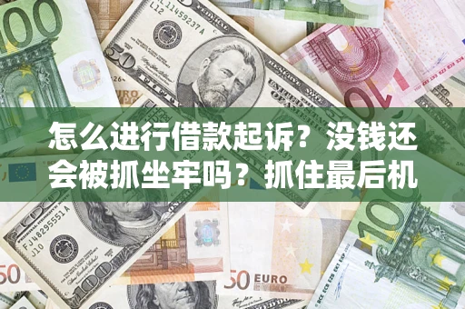 北京怎么进行借款起诉？没钱还会被抓坐牢吗？抓住最后机会！