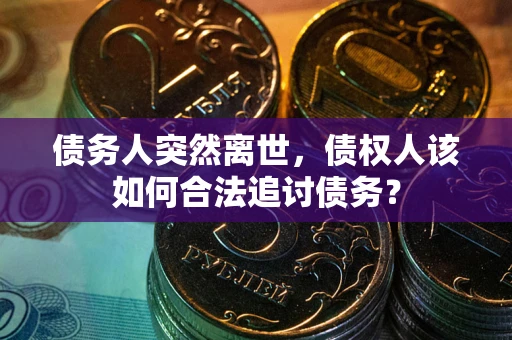 北京债务人突然离世，债权人该如何合法追讨债务？