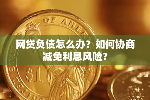 北京网贷负债怎么办？如何协商减免利息风险？